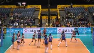 Lioubov Sokolova 5 Spikes  Mundial JAPAN 2010 [upl. by Airretnahs]