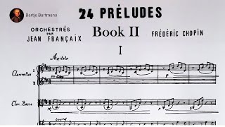 ChopinFrançaix  Preludes Book II arr for Orchestra 1969 [upl. by Enailuj]