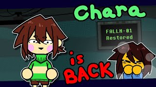 Frisk revives Chara from the dead  Undertale Animation [upl. by Maryjo]