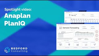 Demo Video Anaplan PlanIQ [upl. by Eibocaj]