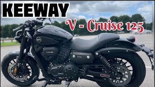 Keeway vcruise 125 review This is the 125cc motorcycle you should buy [upl. by Leirud921]