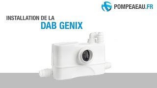 DAB Genix Broyeur Installation de la DAB Genix [upl. by Eilerua]