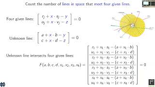 Mechanism Synthesis and Applied Enumerative Geometry [upl. by Eilema481]