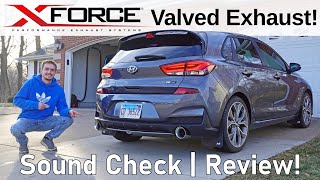 Installing a Varex™ XForce Catback Exhaust  Hyundai Elantra GTI30 NLine 16T [upl. by Araz]