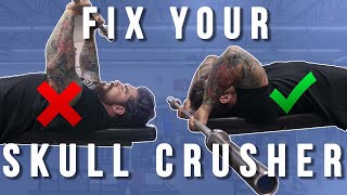 8 Skull Crusher Mistakes and How to Fix Them [upl. by Alyks]