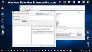 Windows Defenderı Tamamen Kapatma \u00100 kesin çözüm windowsdefender windows10 [upl. by Ballman]