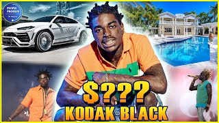 Kodak Black Net Worth 2023 Early Life Career Achievement and Lifestyle  People Profiles [upl. by Strader]