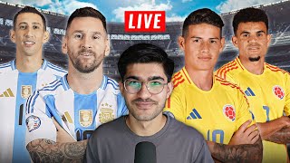 ARGENTINA vs COLOMBIA  Copa America 2024 Final WATCHALONG [upl. by Tongue]