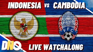 Indonesia 42 Cambodia  LIVE Watchalong  AFF Suzuki Cup 2020  Matchday 2 [upl. by Winzler]