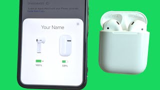 Easy Way To Reset Airpods amp Change The Name 2021 [upl. by Elohcin]