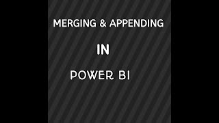 MERGING AND APPENDING [upl. by Feinstein]