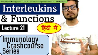 Interleukins and cytokines in Hindi [upl. by Leor884]