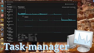 Afficher le gestionnaire des tâches par processeurs au lieu de global [upl. by Sivraj]