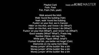 Playboi Carti Cancun lyrics [upl. by Cliffes]