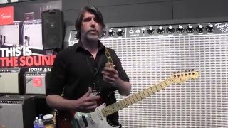 Long amp McQuade  NAMM 2015 Fender Booth [upl. by Irual973]