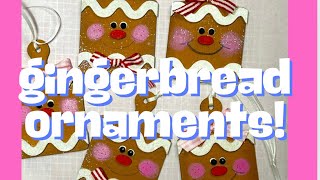 CRAFT FAIR SERIES 2024 GINGERBREAD ORNAMENTS [upl. by Noraj]