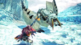 Bow Vs Barioth Monster Hunter World Iceborne [upl. by Anerrol]