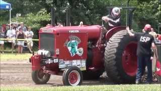 Tubalcain Goes to a Tractor Pull 1 Minneapolis Moline John Deere Oliver Farmall [upl. by Anitsirt]