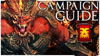 Khorne Campaign Guide  Total War Warhammer 3 [upl. by Cody]