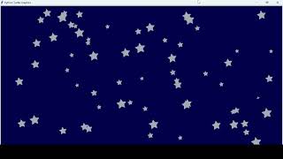 Draw quotMidnightsquot stars with python turtle fill star completely [upl. by Eisele]