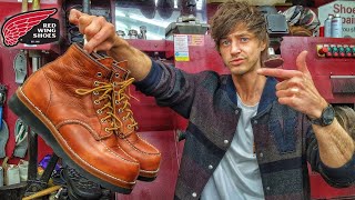 RECRAFTING Americas ICONIC REDWING Moc Toe Boot  REDWING RECRAFT [upl. by Ahsikit]