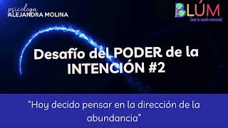 desafio del poder de la intencion 2 [upl. by Dalli557]