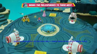 Saving The Melospheres Let’s Play Some Mario  Rabbits Sparks Of Hope Bonus Episode Part 8 [upl. by Keslie745]