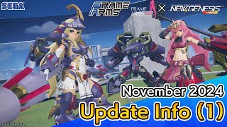 PSO2 NEW GENESIS November 2024 Update Information 1 [upl. by Aicre]