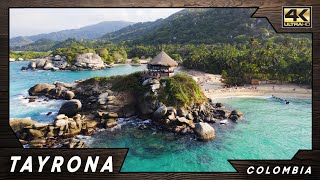 Tayrona National Park ● Colombia 🇨🇴 【4K】 Aerial Cinematic Drone Travel Video 2024 [upl. by Salisbury]