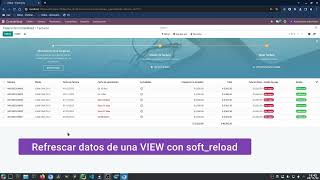 Refrescando datos de una vista softreload Odoo OWL [upl. by Wan]