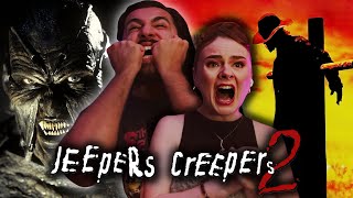 FIRST TIME WATCHING  Jeepers Creepers 2 2003  MOVIE REACTION [upl. by Zielsdorf]