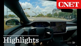 Watch Tesla Test Full Self Driving in Austin Texas [upl. by Ettenyl504]