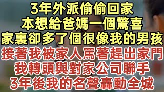 3年外派偷偷回家！本想給爸媽一個驚喜！家裏卻多了個很像我的男孩！接著我被家人罵著趕出家門！我轉頭與對家公司聯手！3年後我的名聲轟動全城！落日溫情中老年幸福人生幸福生活生活經驗情感故事 [upl. by Thanasi168]