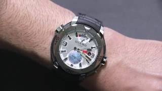 Clerc Hydroscaph GMT Power Reserve Chronometer Watch Review  aBlogtoWatch [upl. by Livia924]