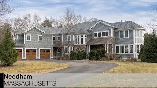 Video of 69 WIndsor Road  Needham Massachusetts real estate amp homes by Ned Mahoney [upl. by Tamar]