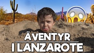 Äventyr i Lanzarote  Semestervlogg [upl. by Adnamaa]