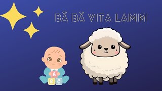 🎵 BARNSÅNGER PÅ SVENSKA 🎵  Bä Bä Vita Lamm – Godnattvisa 🌙  BarnaTV [upl. by Lorianna696]