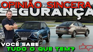 O seu carro é SEGURO Conheça tudo o que ajuda a EVITAR ACIDENTES Carros modernos mais COMPLETOS [upl. by Nirel]