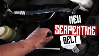 New Serpentine Belt Broke Off [upl. by Prentiss19]