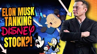 Elon Musk Disney HOSTILE TAKEOVER Plan Gina Carano Interview Suggests TWDC Stock Dive Is Step ONE [upl. by Desma971]