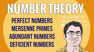 Perfect Numbers Mersenne Primes Abundant Numbers amp Deficient Numbers  NUMBER THEORY [upl. by Niram206]