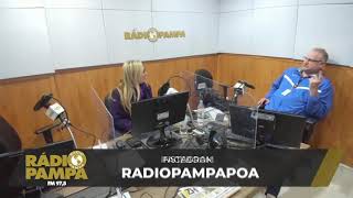 Rádio Pampa Ao Vivo  Atualidades Pampa  2206 [upl. by Icnarf]