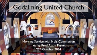 20 October 2024  Morning Service with Holy Communion led by Revd Adam Payne [upl. by Eddy]