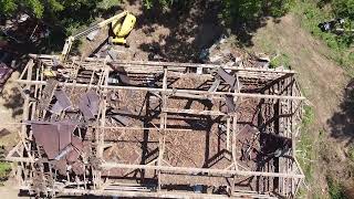 Moving Our 1800s Barn to the Lavender Fields 20182024 Progress  The Eliot Estate [upl. by Tireb]