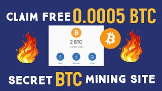 Claim Free 00005 BTC Bitcoin mining site bnb [upl. by O'Connor305]