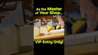 You are the Master of Your Shop Allow Woodstock Board Buddies for extra help shorts diy wood [upl. by Clintock]