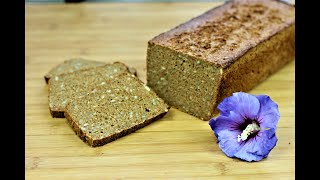 Vollkornbrot mit Sonnenblumenkernen ohne kneten  100 Roggenmehl [upl. by Carrington605]