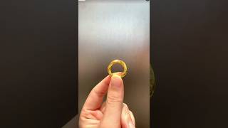 GoldSmith10g Floral Möbius Ring jewelry goldaccessories goldsmiths gold goldsmithtools [upl. by Aldis]