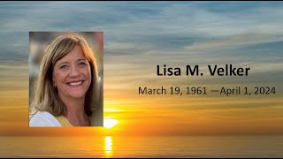 Canfield Presbyterian Church  Funeral Service for Lisa M Velker [upl. by Keeler537]