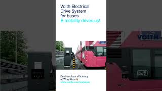 Voith Electrical Drive System for buses 👉 Emobility drives us [upl. by Nodaj]